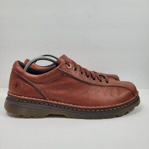 Dr. Martens Perry Men's Brown Leather Lace Up Oxford Casual Shoes US Size 13